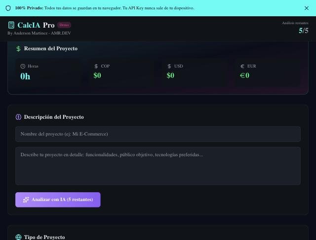 CalcIA — Calculadora IA
